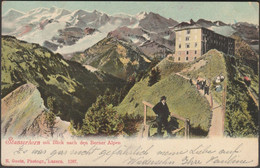 Stanserhorn Mit Blick Nach Den Berner Alpen, 1901 - Goetz AK - Stans