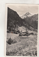 B7636) GASCHURN Im Montafon - Blühende Wiese - Kirche Straße Häuser - Gaschurn