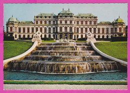 281114 / Austria Wien Vienna -Schloss Belvedere Is A Historic Building Complex Fountain Cascade PC 51459 PAG Österreich - Belvédère