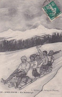 Delcampe - SPORTS D HIVER EN BOBSLEIGH                          DESSIN - Wintersport