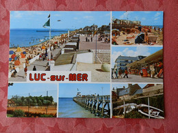 Dep 14 , Cpm  LUC Sur MER , 1512 , Divers Aspects De La Plage Et Du Front De Mer (30849) - Luc Sur Mer