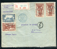 Sénégal - Enveloppe En Recommandé De Kolda Pour Kayes (Soudan ) En 1942 Via Ziguinchor - O 59 - Covers & Documents