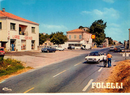 Folelli * L'avenue Principale * Station Service SHELL & Magasin IFA * Automobile CITROEN DS Citroën * Haute Corse 2B - Otros & Sin Clasificación