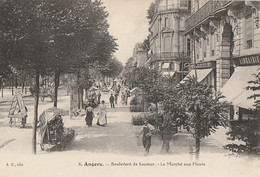 ANGERS. - Boulevard De Saumur. - Marché Aux Fleurs - Angers