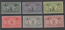 NOUVELLES  HEBRIDES  1911/21  Yvert  N°65/7 +70/2  *MH  Complete Set  Ref.  R181 - Nuovi