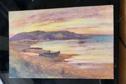 2 OLD,  UNUSED,  GOOD QUALITY CARDS OF LLANDUDNO-VERY BEAUTIFUL / ALL ACTION  BEACH SCENES, LLANDUDNO,  NORTH WALES - Denbighshire