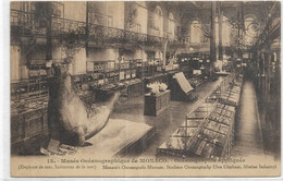 MONACO.  MUSEE OCEANOGRAPHIQUE CARTE ECRITE AN 1924 - Oceanographic Museum