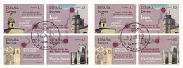 2021-ED. 5470 A 5473 EN CARNET - Camino Interior Del País Vasco Y La Rioja. CAMINOS DE SANTIAGO DEL NORTE PENINSULAR  - - Used Stamps