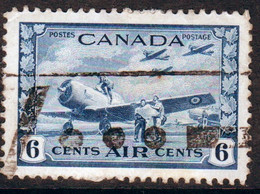 Canada 1942 Single 6c Stamp To Celebrate War Effort Showing Aircraft In Fine Used - Sonstige & Ohne Zuordnung