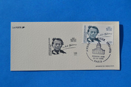 Timbre ANDRE MALRAUX 1996 France Sur Gravure Epreuve De Luxe FDC Premier Jour - Briefe U. Dokumente