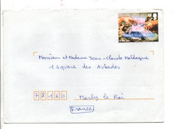 GB SEUL SUR LETTRE POUR LA FRANCE 2005 - Briefe U. Dokumente