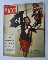 PARIS MATCH N° 353 / MONACO RAINIER GRACE - MISTINGUETT - PROUST - ALGERIE - POUJADE - MOSCOU - Informaciones Generales