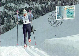 Liechtenstein 1997: Winter-Olympiade Nagano Zu 1104-1106 Mi 1162-1164 Yv 1103-1105 MK-Set CM N° 155 (Zu CHF 8.00) - Inverno1998: Nagano