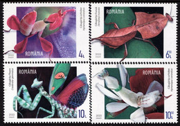 Romania - 2022 - Fantasies Of Fauna - Insects - Mint Stamp Set - Nuevos