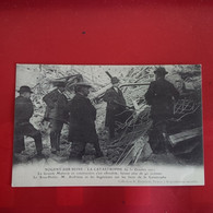 NOGENT SUR SEINE LA CATASTROPHE 1911 LA GRANDE MALTERIE LE SOUS PREFET ANDRIEUX ET LES INGENIEURS - Nogent-sur-Seine