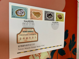 Taiwan Stamp Mineral FDC 1997 - Covers & Documents