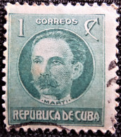 Timbres De Cuba 1917 Politicien Y&T  N° 175 - Usati