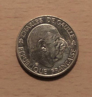 Pièce De 1 Franc Général De Gaulle 1988 Quasi Neuve - Gedenkmünzen