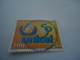 LEBANON LIBAN   USED  STAMPS  UNICEF - Liban