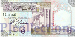 LIBYA 1/2 DINAR 2002 PICK 63 UNC - Libyen