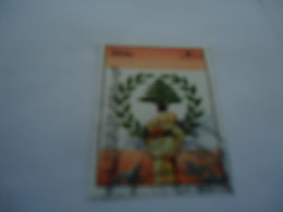 LEBANON LIBAN   USED  STAMPS    FLOWERS EMBLEM - Liban