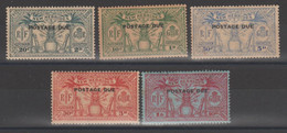 NOUVELLES  HEBRIDES  1925  Yvert  TAXE  N°6/10 *MH  COMPLETE SET   Ref.  R184 - Unused Stamps