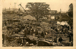 Louhans * Le Marché Aux Porcs * Place Du Château * Foire Marchands - Louhans