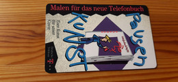 Phonecard Germany A 30 11.95. Pausen Kunst 24.000 Ex. - Mint In Folder - A + AD-Reeks :  Advertenties Van D. Telekom AG