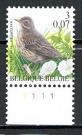 BE  2920  XX   ----   Oiseau Buzin : Pipit Farlouse   --  N° De Planche  1 - 1991-2000