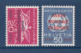 ⭐ Suisse - YT Service N° 408 Et 409 ** - Neuf Sans Charnière - 1960 ⭐ - Service