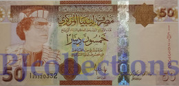 LIBYA 50 DINARS 2008 PICK 75 UNC - Libye