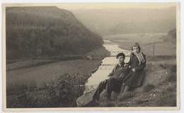 Cpa Carte-photo Belgique - La Roche En Ardennes 1937, Couple - La-Roche-en-Ardenne