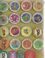 USSR 1980 OLYMPIC GAMES SYMBOL BEAR 20 BADGES - Jeux Olympiques