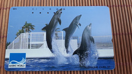 Dolphins Phonecard Used - Dauphins