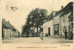 Savigny En Revermont * Place Et L'arbre De La Liberté * Villageois - Sonstige & Ohne Zuordnung