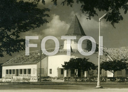 REAL PHOTO FOTO POSTCARD EDIFICIO DO MUSEU GUINE BISSAU AFRICA CARTE POSTALE - Guinea Bissau