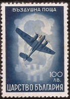 BULGARIA - Fx. 3465 - Yv. Ae. 30 - Avion Estilizado - 1940 - * - Luchtpost