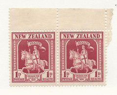 25902) New Zealand Health 1934 No Gum - Ongebruikt