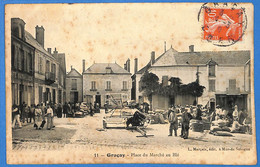 18 - Cher - Graçay - Place Du Marche Au Ble (N10498) - Graçay