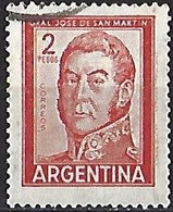 Argentina 1961 - Mi 765 IIa - YT 604B ( José Francisco De San Martín ) - Usati