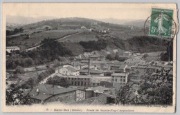 CPA France - Saint Bel - Route De Sainte Foy L Argentière - Oblitérée - Vue Du Ciel - Paysage - Panorama - Other & Unclassified