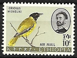 Ethiopia - MNH ** 1963 :  Ethiopian Oriole  -  Oriolus Monacha - Climbing Birds
