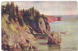 L100L275 - Canada - New Brunswick - Rocky Coast On Bay Of Fundy - Other & Unclassified