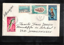 Afars & Issas 1976 Interesting Airmail Letter - Briefe U. Dokumente