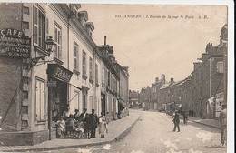 ANGERS. - L'Entrée De La Rue De Paris. Carte RARE - Angers