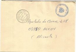 CC CON FRANQUICIA DE CORREOS MADRID SUC-58 - Postage Free