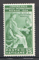 1935 Giuridico Sass 43 * - Unused Stamps