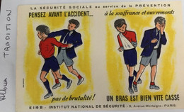Vignette Sécurité Sociale Au Service De La Prévention, E119 B Institut National De La Sécurité (Affiche De Jean Desaleux - Posters
