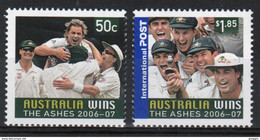 Australia 2007 Stamp To Celebrate Australia Win The Ashes In Unmounted Mint Condition. - Neufs