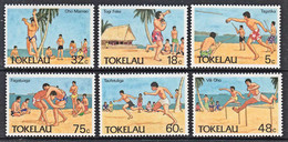 A0142  TOKELAU  1987,  SG 148-53  Tokelau Sports, MNH - Tokelau